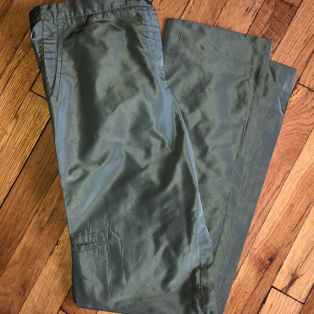 🌴JIL SANDER🌴SILK/NYLON LIGHTWEIGHT CARGO PANTS🌴 - Picture 3 of 7